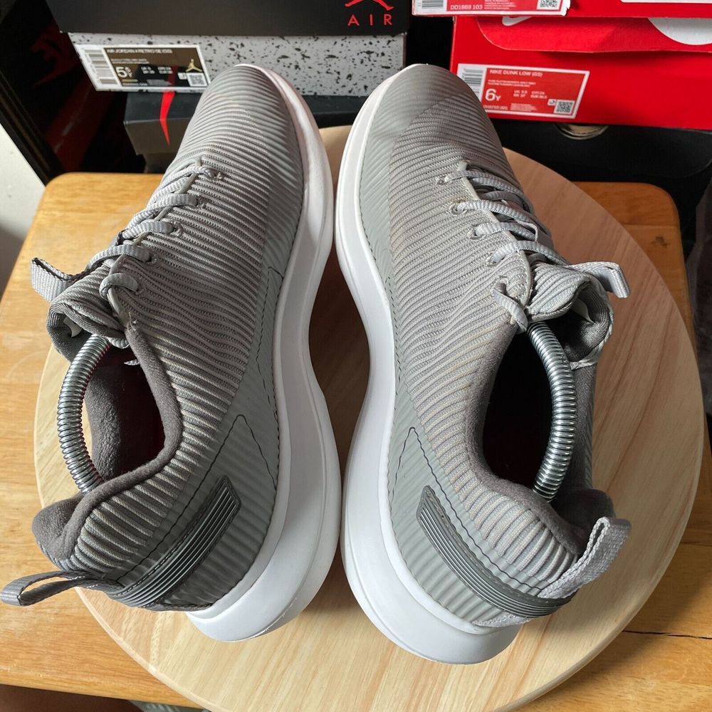 FOOTJOY FLEX XP MENS 11 SHOES Gray White DS GOLF Spikeless Golfer Mesh‎ Sneakers - Picture 7 of 11